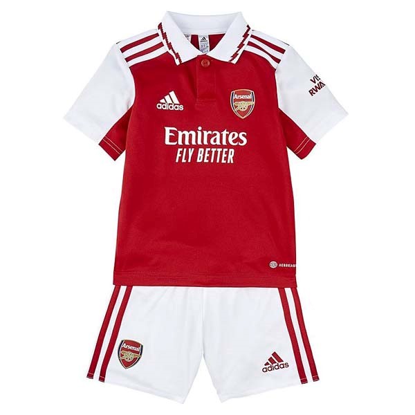 Camiseta Arsenal 1ª Niños 2022 2023 Rojo